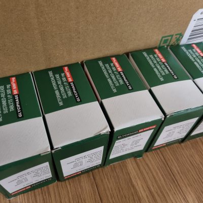 메트포르민 글리시파지 SR 500mg photo review