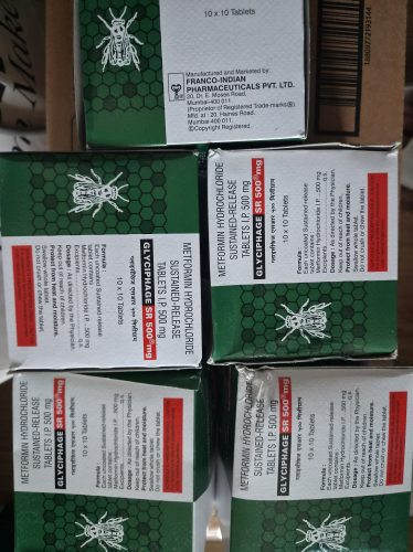 메트포르민 글리시파지 SR 500mg photo review